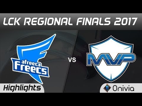 AFS vs MVP Highlights Game 3 LCK SUMMER 2017 REGIONAL FINALS Afreeca Freecs vs MVP by Onivia