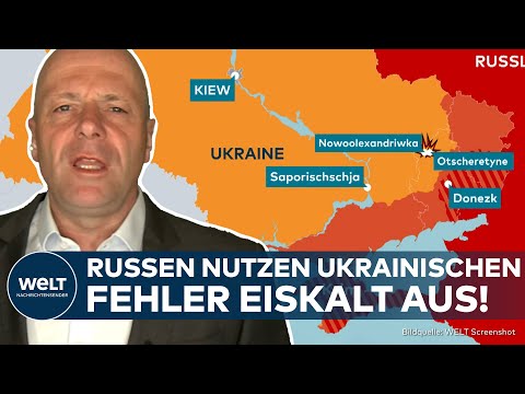 Video Thumbnail: PUTINS KRIEG: Russen brechen bei Otscheretyne durch! Dieser Fehler wird den Ukrainern zum Verhängnis