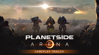 Масштабный шутер PlanetSide Arena вышел в стадии раннего доступа