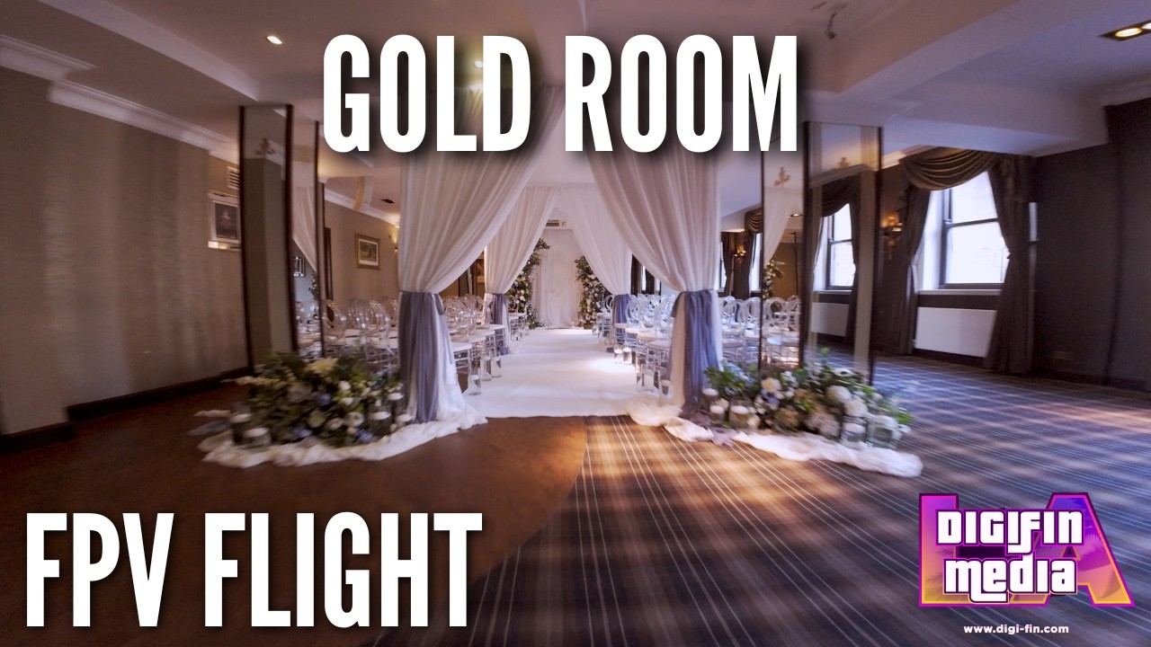 The Gold Room Vermont Hotel FPV Drone
