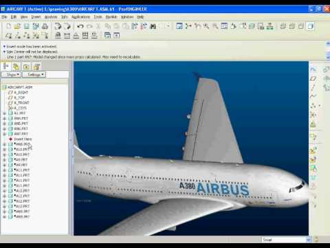 Aircraft A380 in Proe