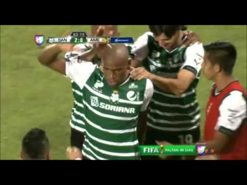 Santos vs America 3-1 Clausura 2014 Cuartos De Final VUELTA 3/5/14