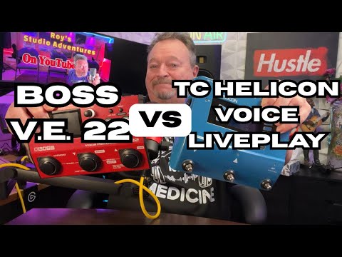 BOSS VE 22  VS TC Helicon VoiceLive Play