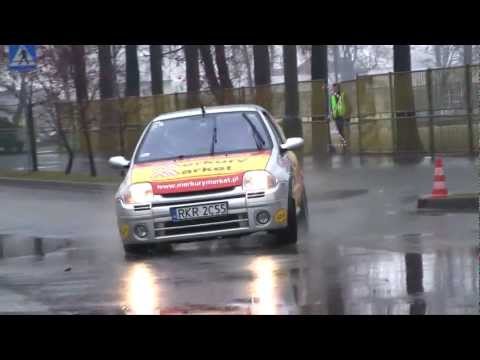 B. SZAREK / S. GIERLACH Renault Clio Sport - "I Dębicka Motoorkiestra" 2012-01-08 Dębica