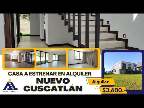 🏡 Casa a Estrenar en Alquiler – Nuevo Cuscatlán