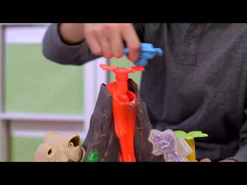 Play-Doh Slime Dino Crew Lava Bones Island Volcano Playset for Kids 4 Years and Up, Non-Toxic thumbnail