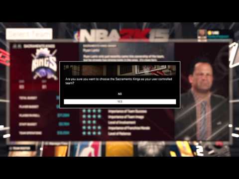 NBA 2K15 MYGM EP 1 "The Beginning"