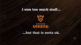 I own too many games and books...but that's ok...maybe