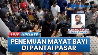 Geger Jasad Bayi di Atas Bebatuan Pantai Pasar Bawah Bengkulu Selatan, Polisi Kejar Pelaku Pembuang