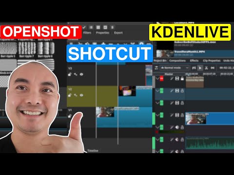 Cross-Platform Video Editor: Shotcut, OpenShot, Kdenlive and Avidemux ...