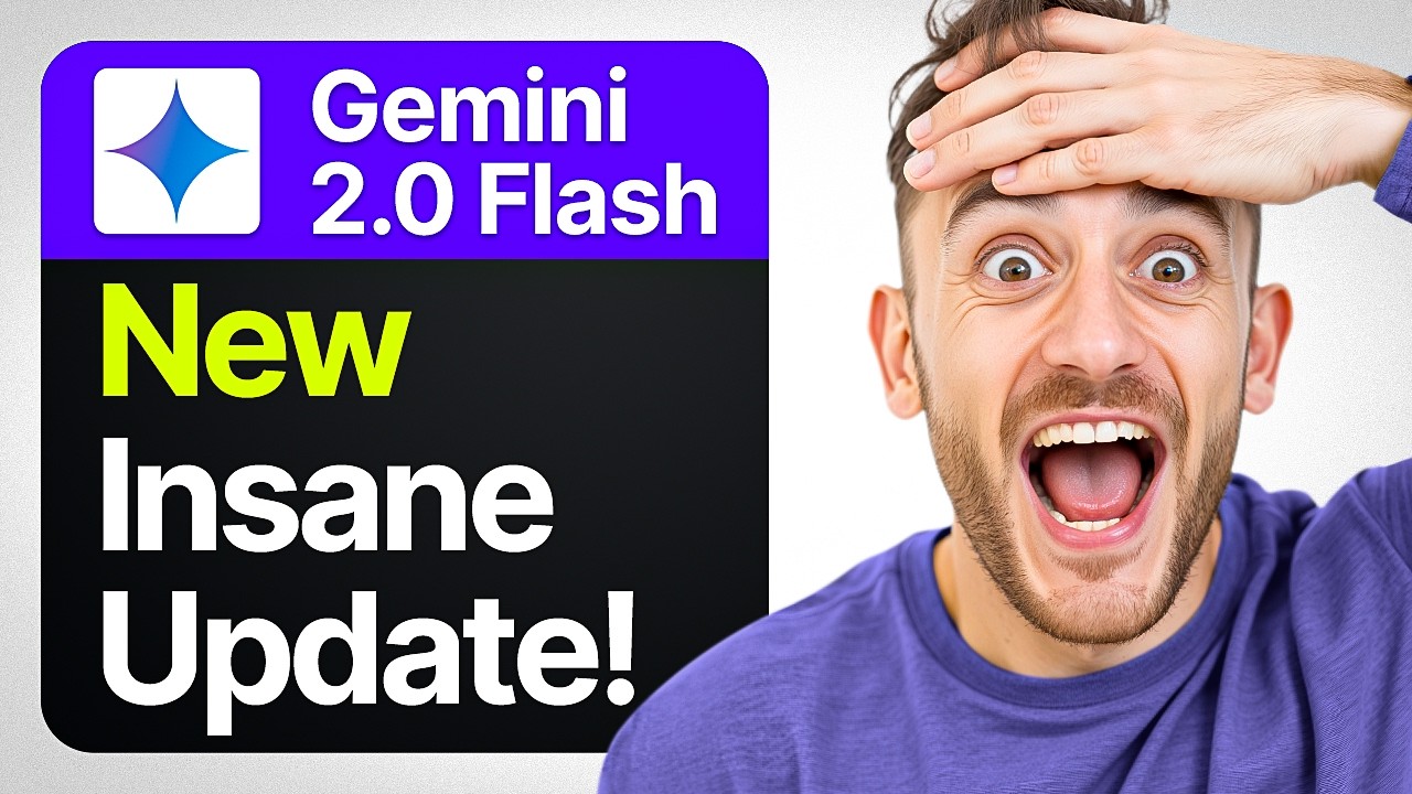 NEW Google Gemini Flash 2.0 Update is INSANE (FREE!) 🤯