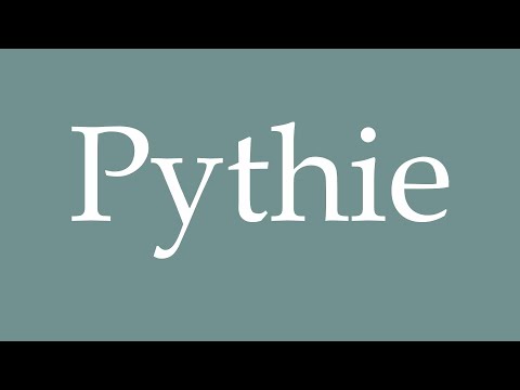 How to Pronounce ''Pythie'' (Pythia) Correctly in French