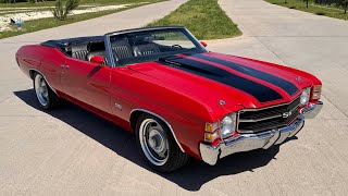 Video Thumbnail for 1971 Chevrolet Chevelle SS