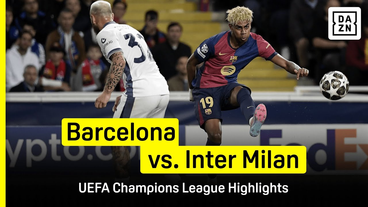 HIGHLIGHTS | Barcelona vs Inter Milan (Champions League 2024-25)