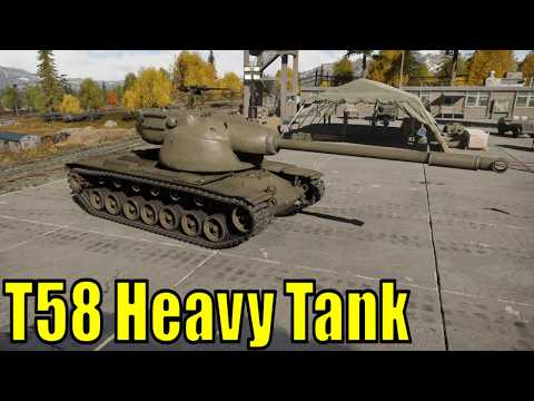 T58 Heavy Tank First Impressions - Tusk Force Dev Server - War Thunder