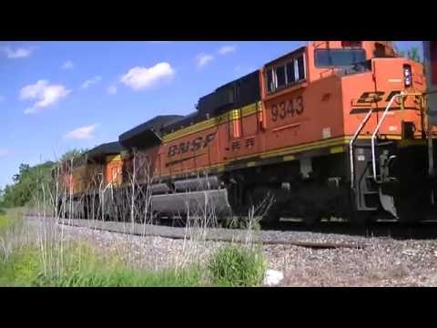 Coal Train with Two Sets of DPUs on Canadian Pacific