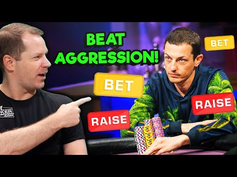 How To CRUSH Aggressive Poker Players!
