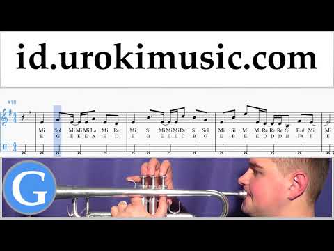 Belajar Terompet Axel F - Crazy Frog Not Tabulasi um-i592