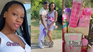 Download the video "Ah’naysia E’Nell Marie Bush’s Babyshower ‘22 |Grwm,Vlog,Gifts🤍💜"