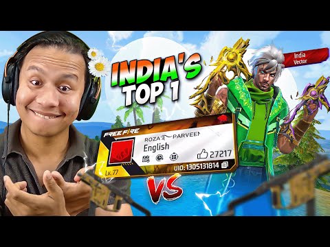 India’s No 1 Double Vector Player Vs Tonde Gamer 😱 Free Fire Max