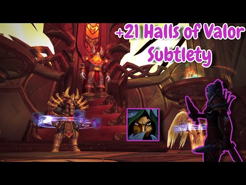 "We... are the dishwasher" | Subtlety rogue | +21 Halls of Valor