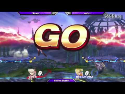 SAFGC 2016 R4 - Spewis (Corrin) vs Andre (ZSS) - Smash 4