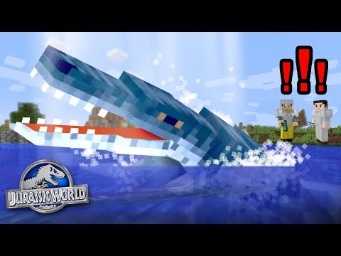 Charlie the Liopleurodon!!! - Dinosaurs In Minecraft | Jurassic World - Ep6