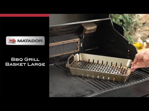 How to Use the Large Matador Grill Basket - Matador BBQs