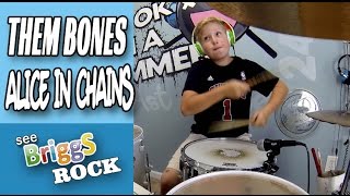 Alice In Chains Them Bones Drum Cover See Briggs Rock