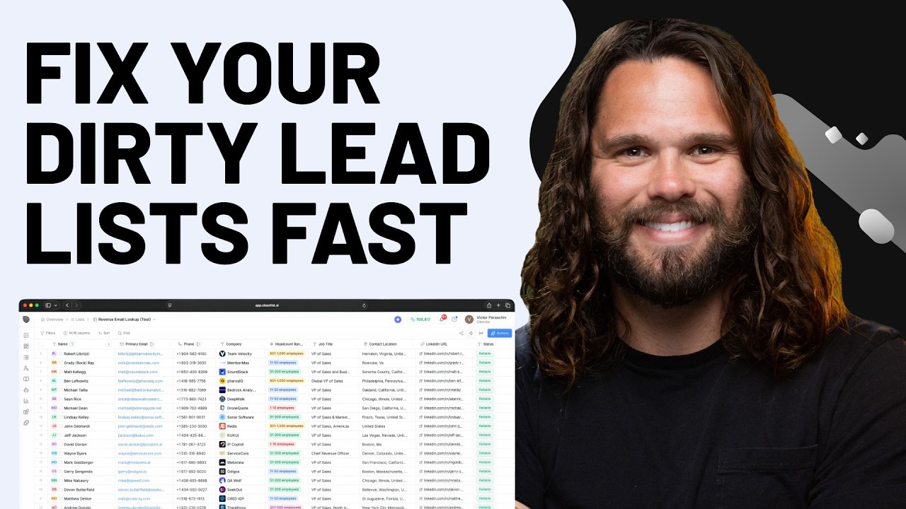 Cleanlist AI thumbnail