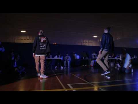 Nanaimo Battlezone 6 - Hiphop Open Quarter: Lil' Boom vs Chris Fall