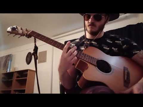 Improv percussive acoustics with a few familiar progressions