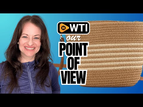 Straw Crossbody Purse for Women with Stripe - WTI product video review