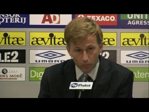 Roda JC - Willem II: 12-01-2008 Persconferentie