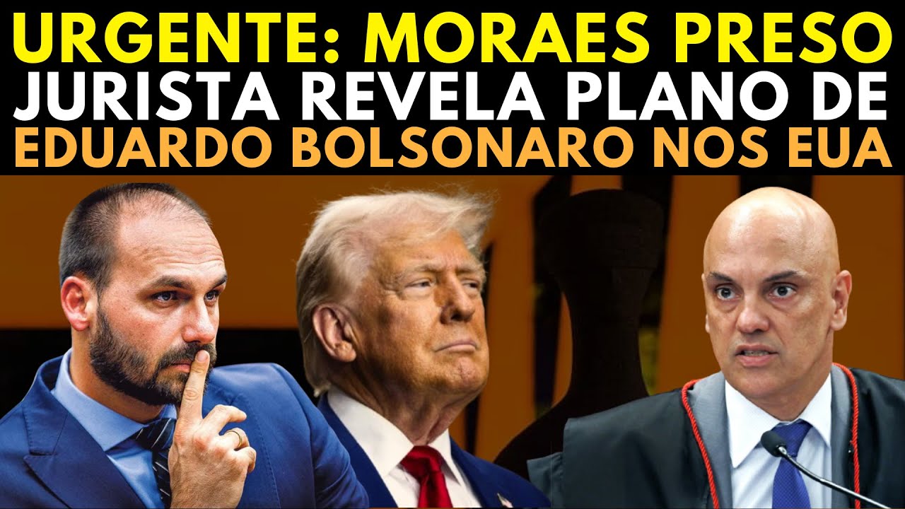 A JUSTIÇA CHEGOU FINALMENTE - EDUARDO BOLSONARO SURPREENDE EM MORAES E MINISTROS DO STF DIRETO EUA