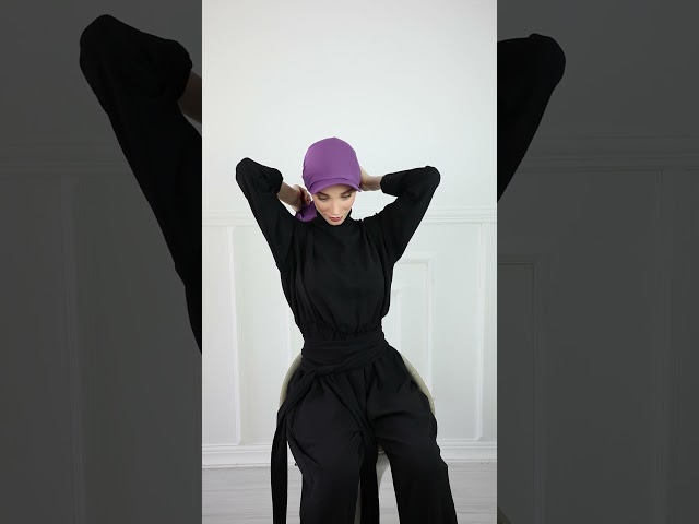 توربان كاب ربط من الخلف - بنفسجي