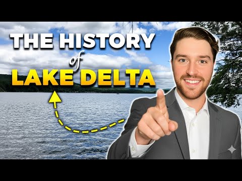 The Lost Village Beneath Lake Delta | Westernville NY History