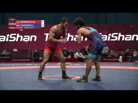 1/4 GR - 60 kg: M. MAMMADOV (AZE) v. G. GHARIBYAN (ARM)