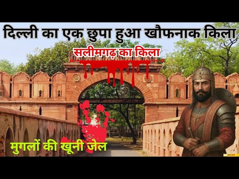 The hidden and scary fort of Delhi, Salimgarh Fort | Hidden Fort In Delhi | Saleem Shah Suri Fort |
