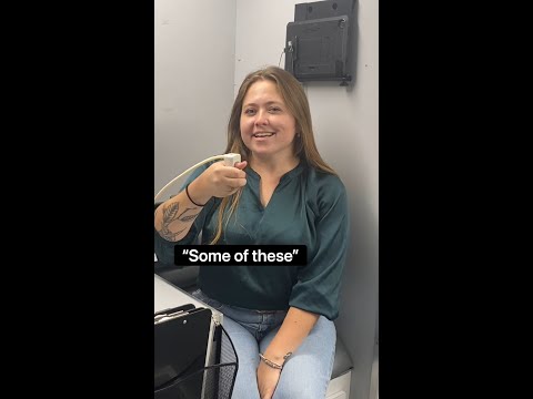 When you overcome your fear of needles!