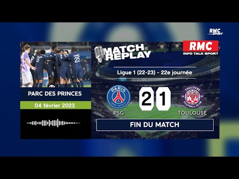 PSG 2-1 Toulouse : Les Parisiens renversent le TFC… Le goal replay du match