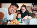 ITALIAN WIFE TRIES CHICKEN JOY JOLLIBEE NIAN FAM PINOY ITALIAN FAMLY