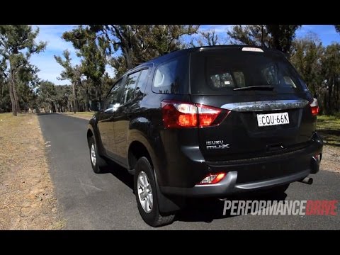 2014 Isuzu MU-X 0-100km/h & engine sound
