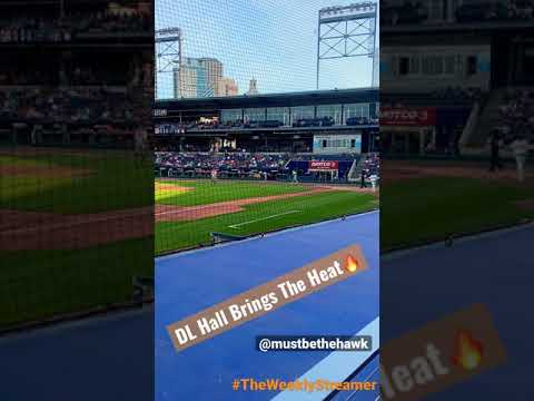 DL Hall LHP Orioles K’s the side in AA Hartford.