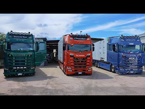 3x Scania S770 V8 "Bianchi Orizzonti" - Limited Edition
