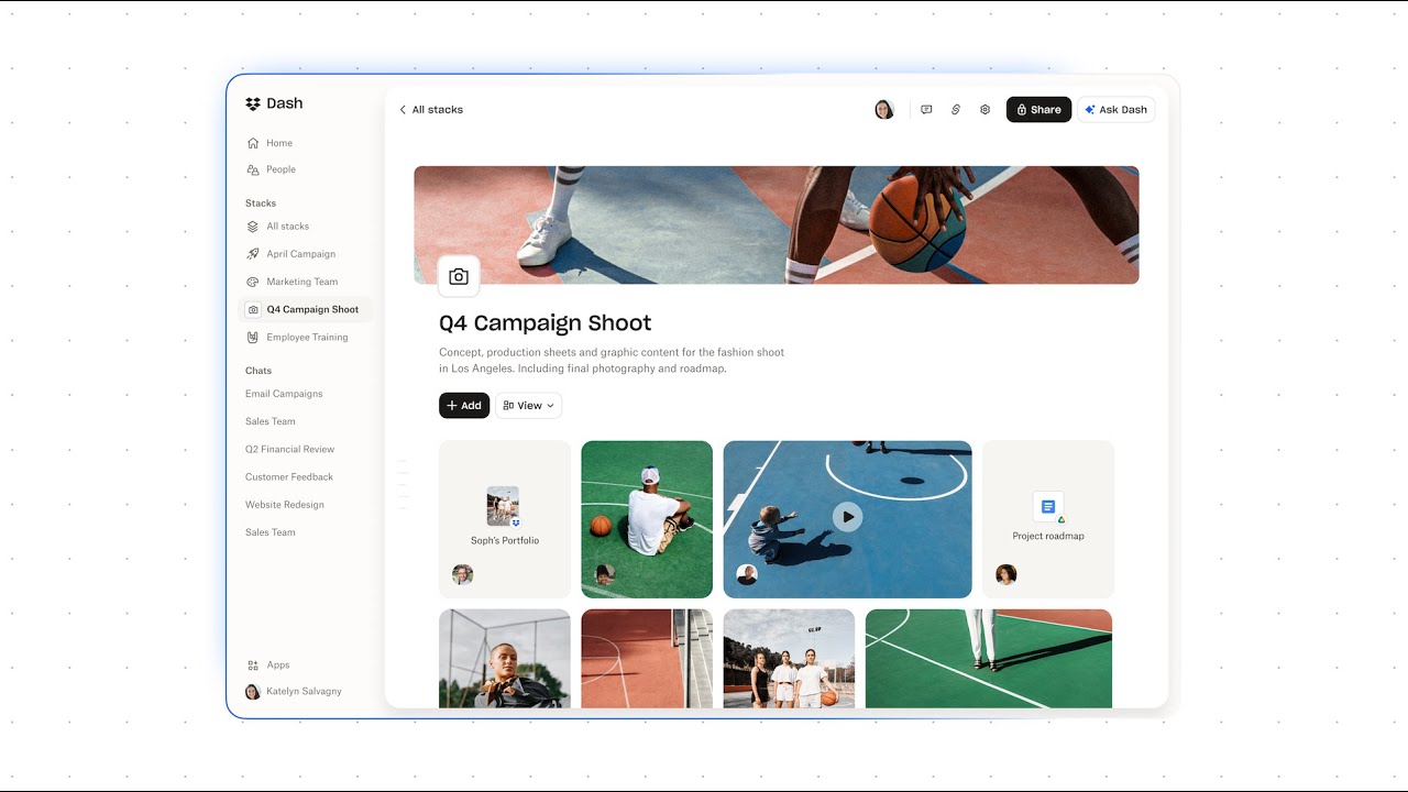 Dropbox Dash: AI that understands you and your work - YouTube