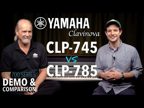Yamaha CLP-745 vs CLP-785 - Clavinova Comparison - Digital Piano Buyer's Guide - DEMO
