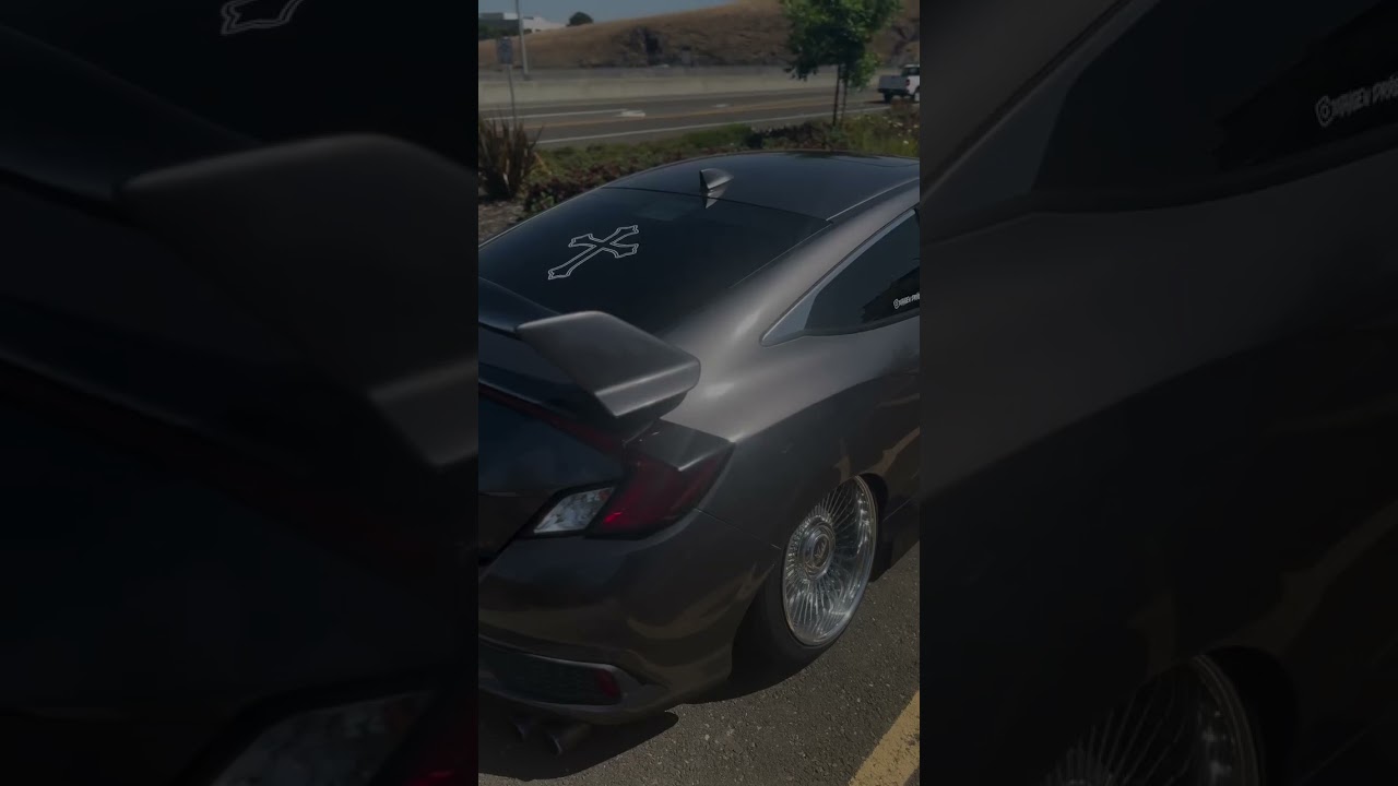 This ain’t just a Civic, it’s a lifestyle. Simple mods. Big difference.👌