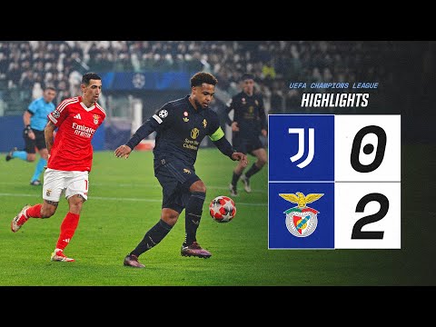 HIGHLIGHTS UCL | Juventus 0-2 Benfica | Defeat at home, goals from Pavlidis and Kocku