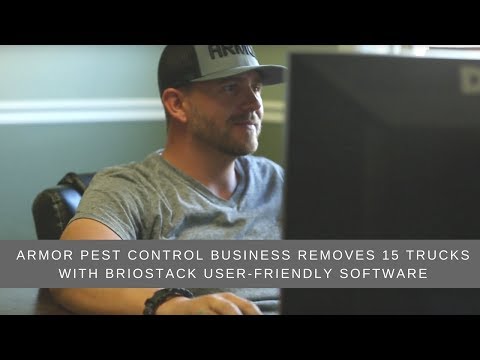 Armor Pest Control Business Removes 15 Trucks With Briostack User-Friendly Software